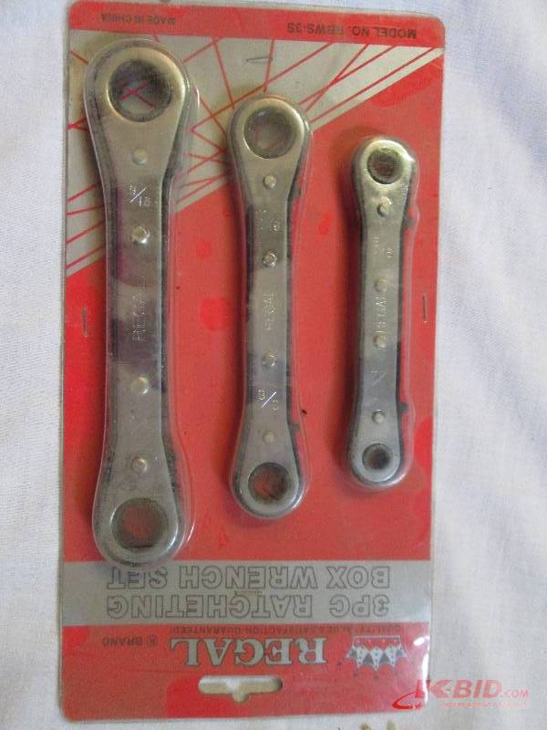 Regal 3 piece racheting box wrench ...