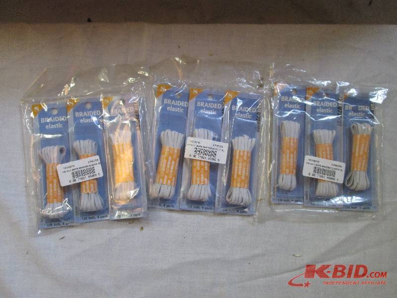 Lot of braided elastic for sewing o...