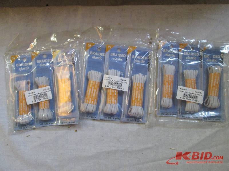 Lot of braided elastic for sewing o...