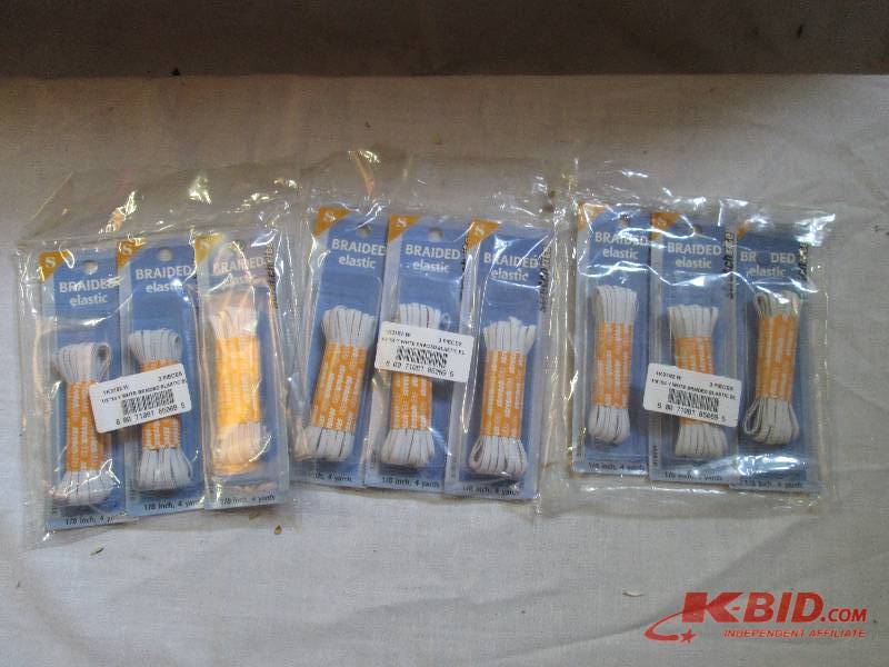 Lot of braided elastic for sewing o...