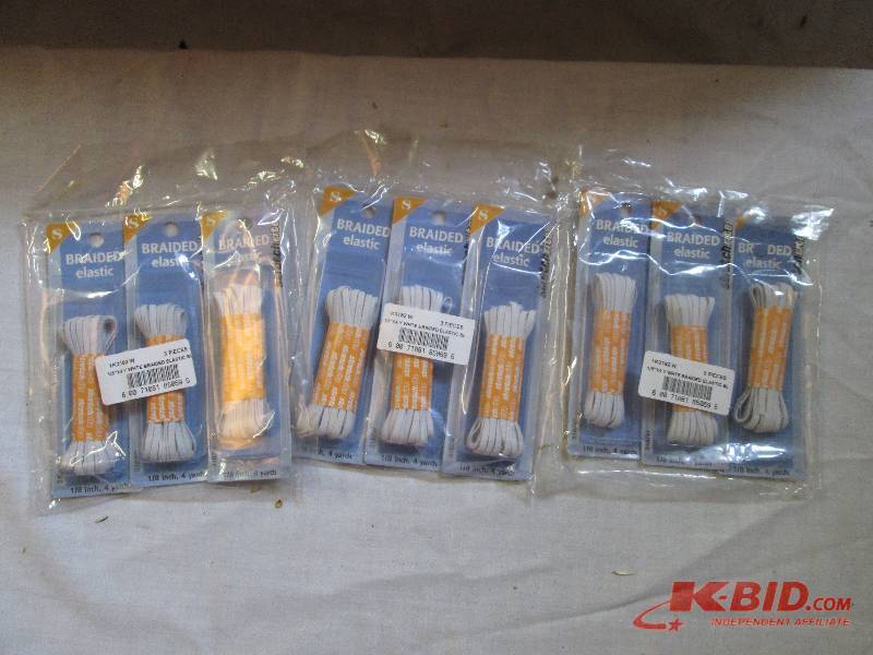 Lot of braided elastic for sewing o...