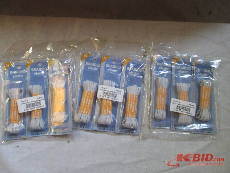 Lot of braided elastic for sewing o...