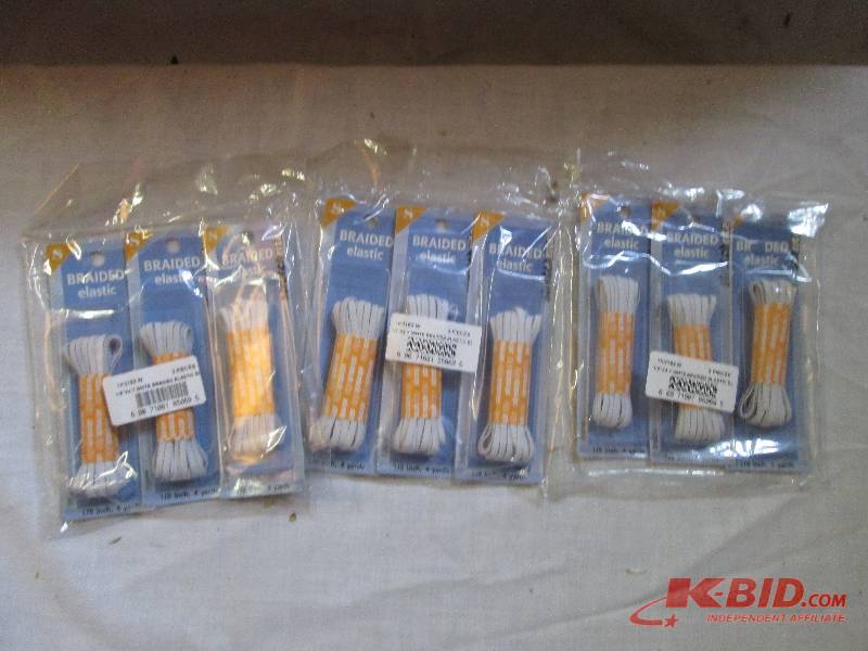 Lot of braided elastic for sewing o...