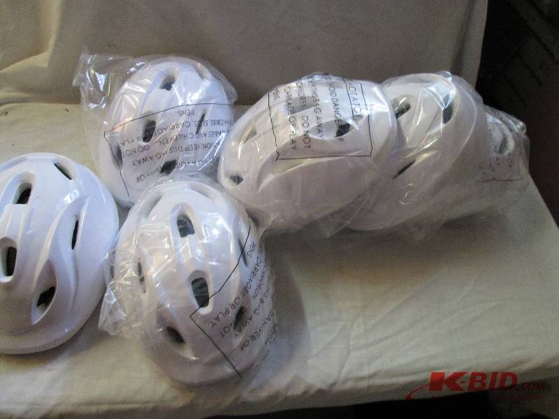 Lot of 6 brand new bicycle helmets,...