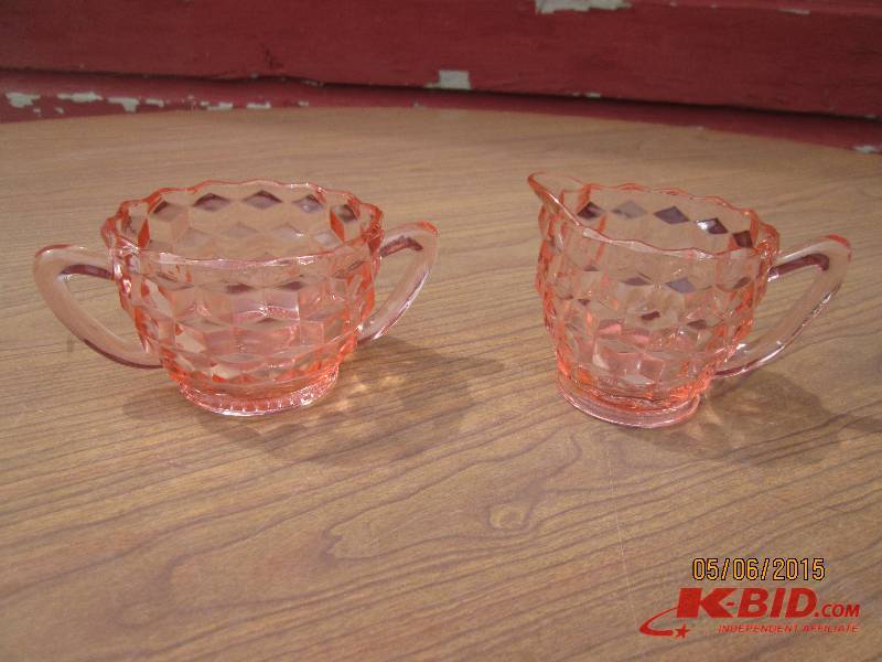 Flawless cubist pattern pink depres...