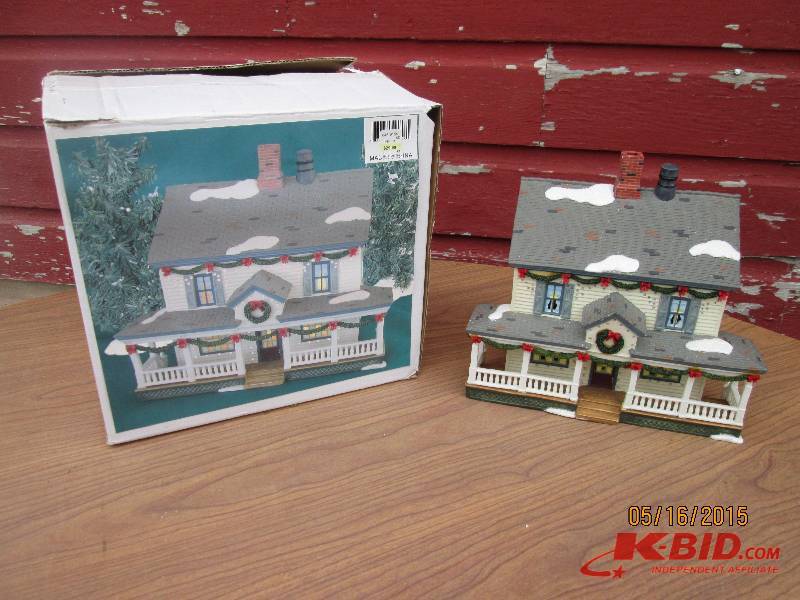 Porcelain fiber optic house with or...