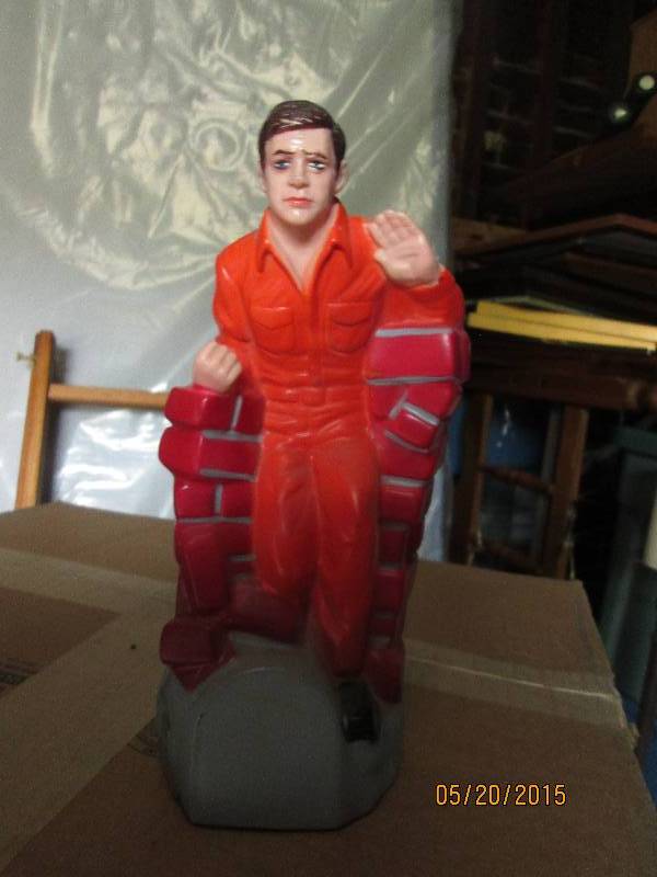 Escaping convict coin bank...