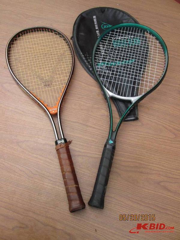 Pair of tennis rackets. 1 Durbin an...