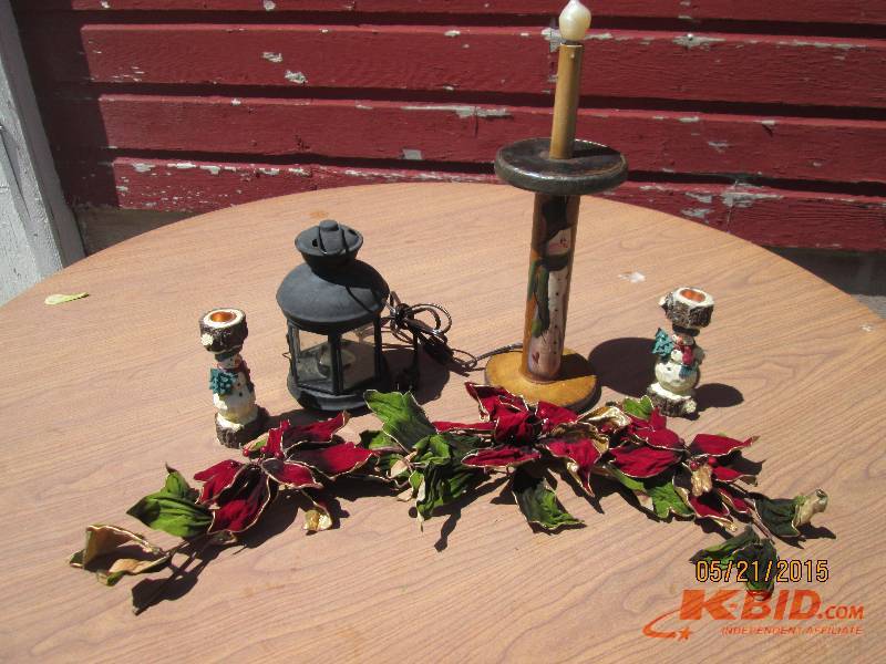 Small collection of seasonal lamps ...