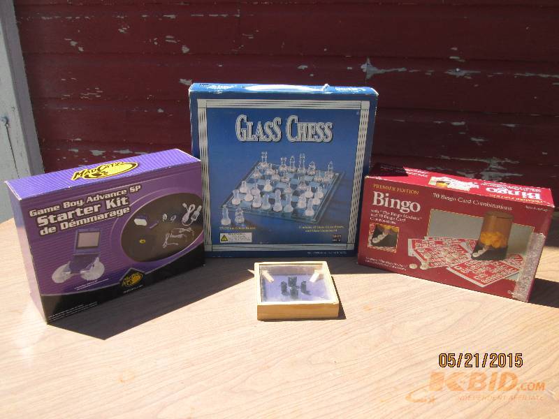 Small assortment of board games...