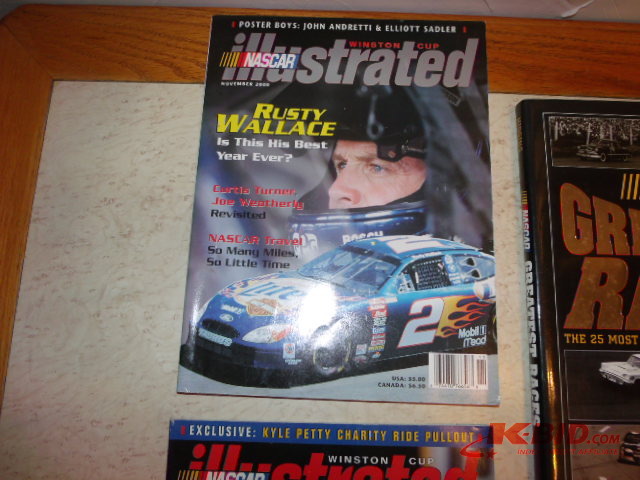 NASCAR Illustrated Magazines, NASCAR Coloring & Activity Book and NASCAR Greatest Races Hardcover