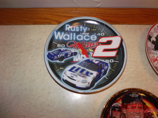 Lot of 3 Rusty Wallace Collector Plates