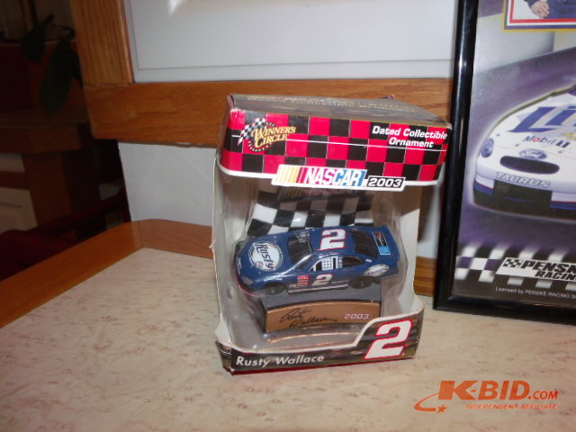 Lot of various Rusty Wallace items.