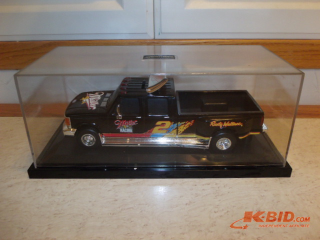 Lot of 2 Rusty Wallace  Miller Lite Dually diecast trucks