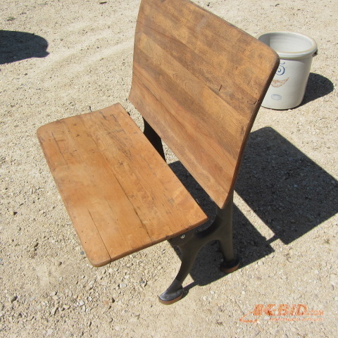 lot 23 image: Vintage School Desk
