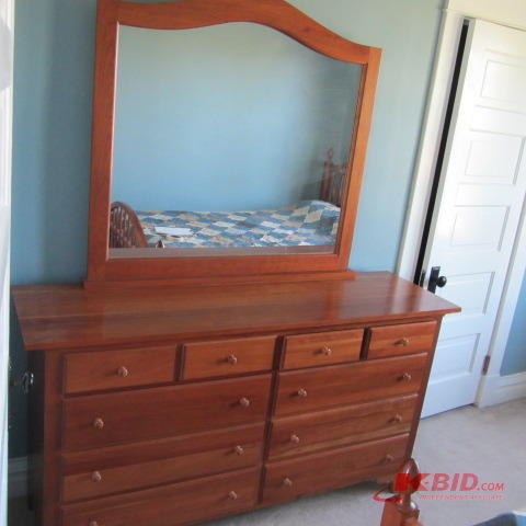 lot 56 image: Cherry Dresser