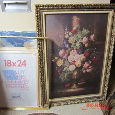 lot 62 image: Framed Print, Matting Material