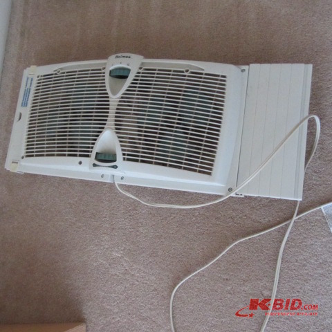 lot 77 image: Adjustable Window Fan