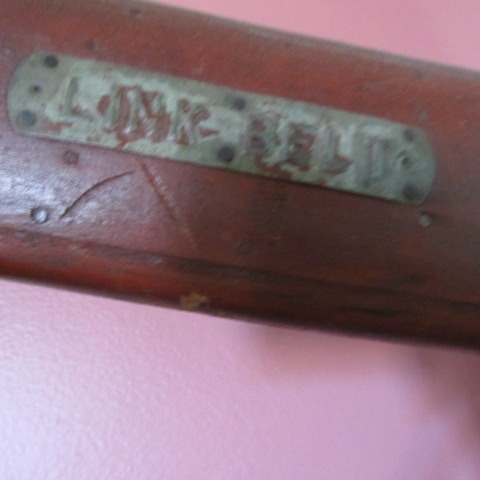 lot 106 image: Antique Industrial Wooden Wheel