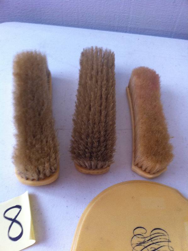 Dresser Mirror & Brushes