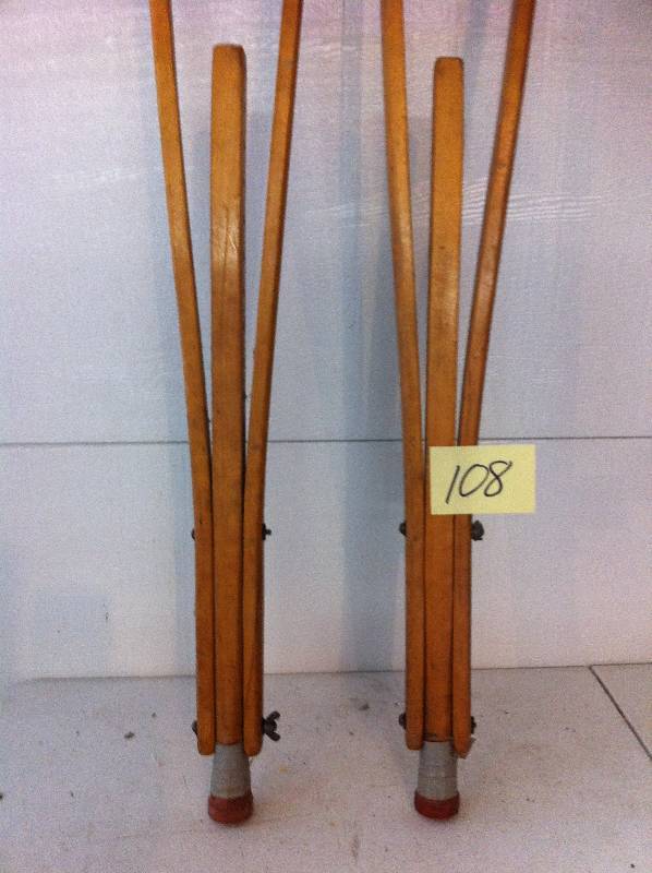 Wooden Crutches
