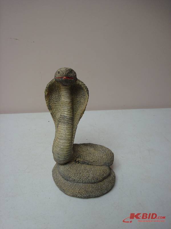 lot 29 image: Cobra Statue, Feels Like A Hard Plastic