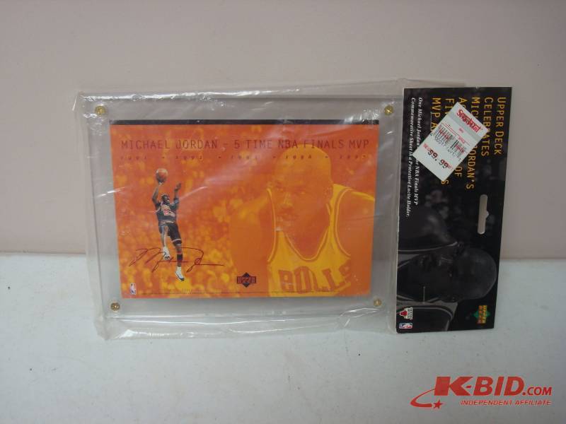 lot 63 image: Large New Michael Jordan Card