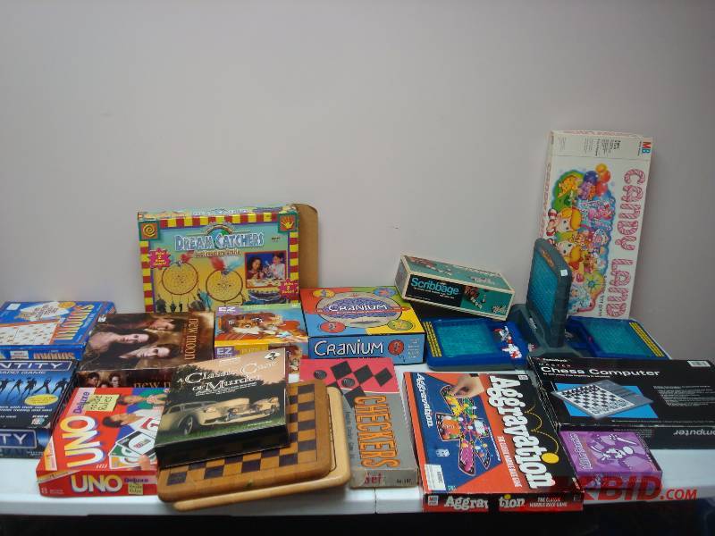 lot 70 image: Large Lot Of Board Games, Unchecked For Completness