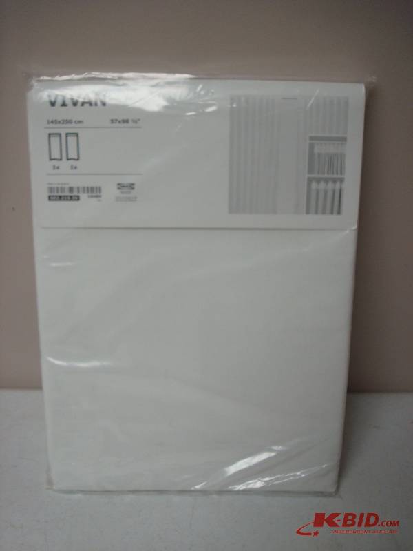 lot 94 image: New IKEA Vivan Drapes