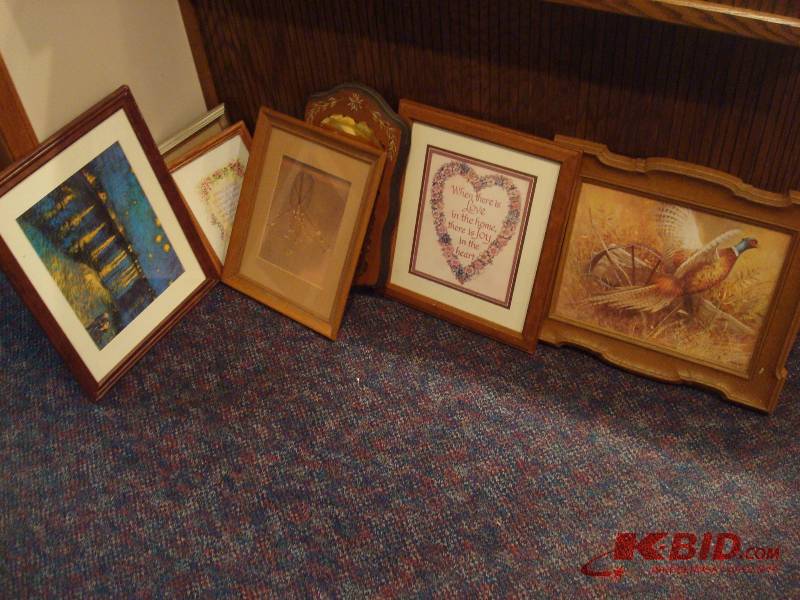 lot 106 image: Lot Of Framed Pictures
