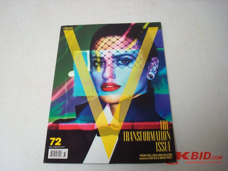 lot 116 image: V Magazine Back Issue 72, Penelope Cruz Cover