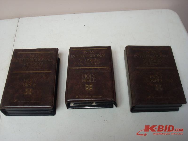 lot 148 image: Holy Bible Cassette Tapes