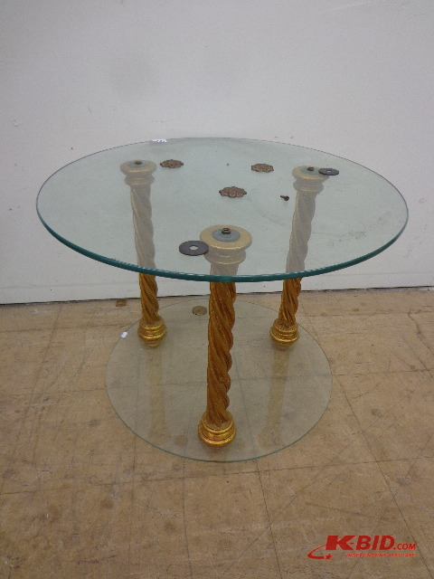 glass table