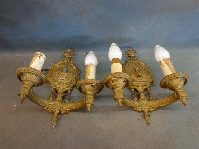 Vintage wall sconces