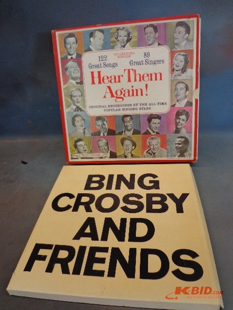 Hear them again compilation record book and Bing Crosby