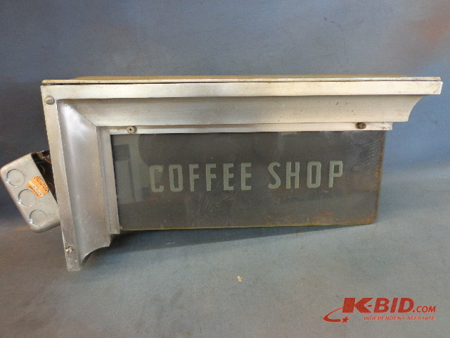 Vintage Coffee Shop Sign