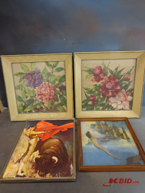 Various Framed Pictures