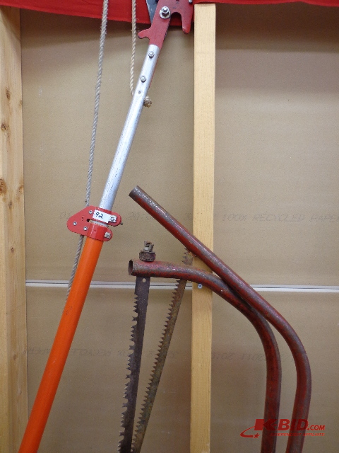 Telescoping Limb Trimmer And Vintage Bow Saws
