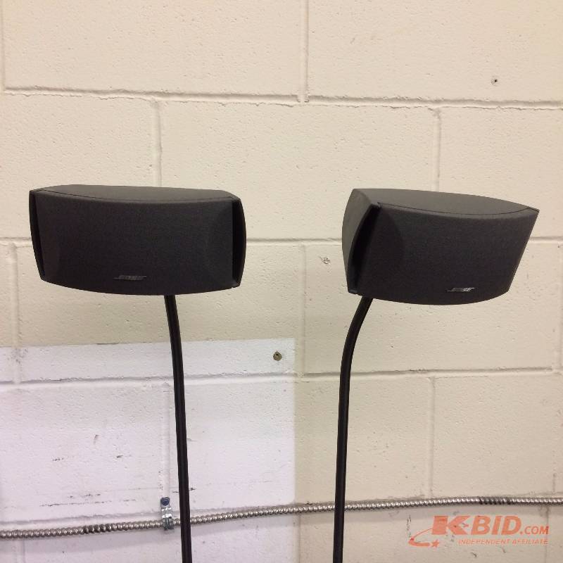 lot 1 image: Bose Model AV3-2-1LL Media Center Speakers, N...