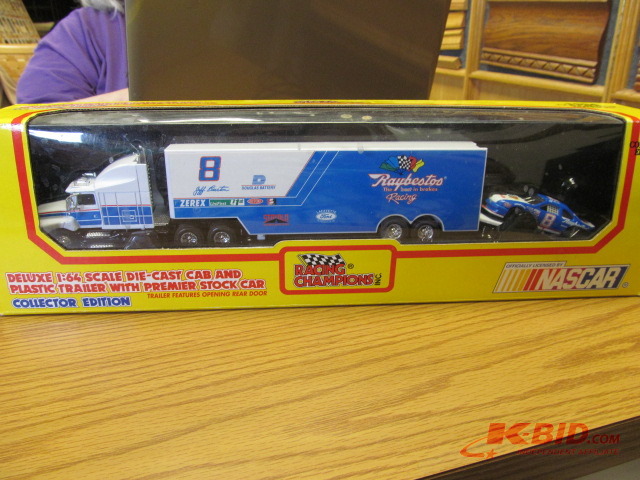 lot 10 image: Racing Champions 164 scale NASCAR Die Cast Transporter