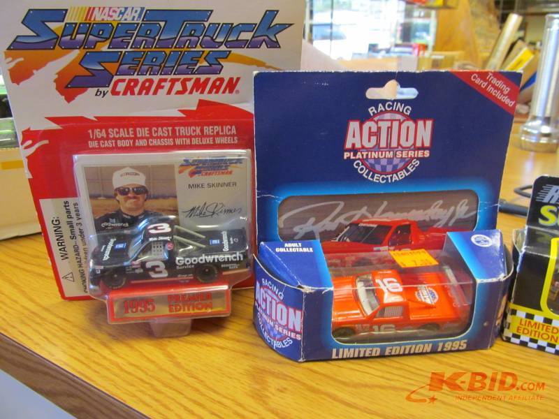 lot 50 image: Misc Lot of 4 NASCAR 164 Die Cast Cars & Trucks