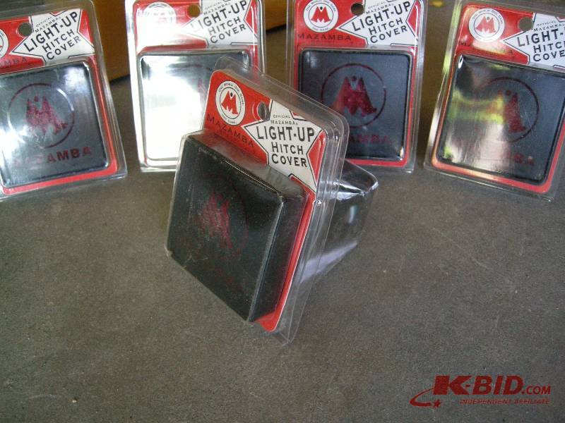 lot 78 image: 5 light-up hitch covers