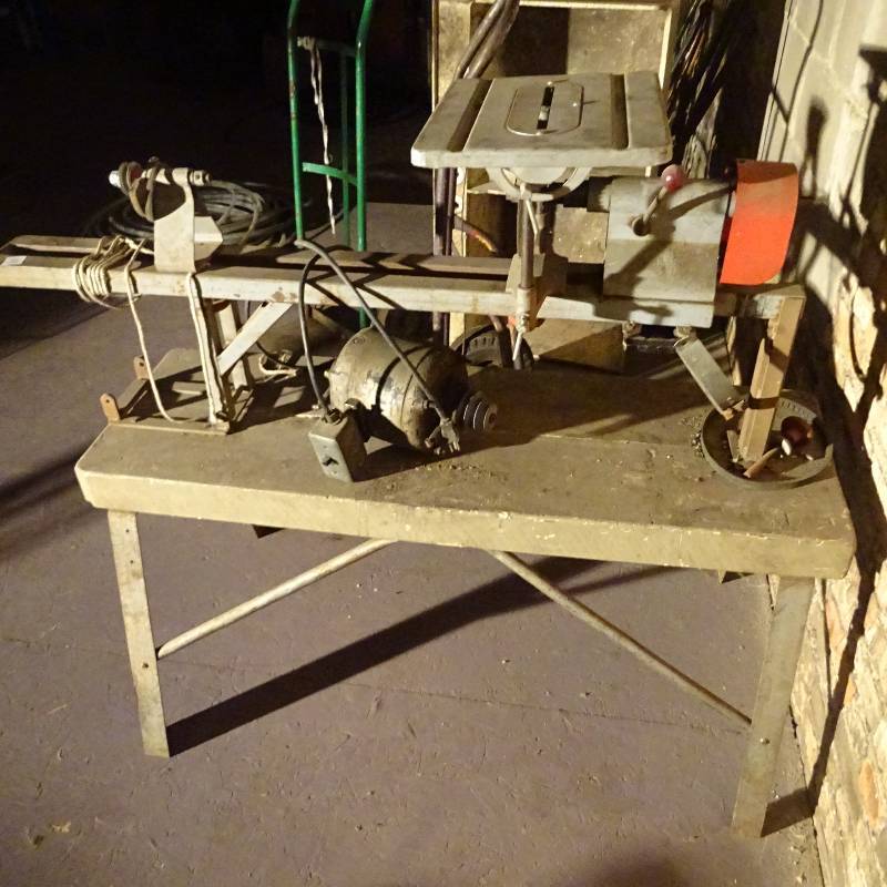 Lathe and Saw