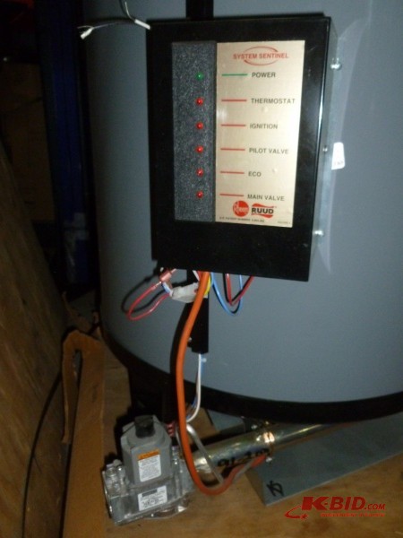 Commercial gas water heater