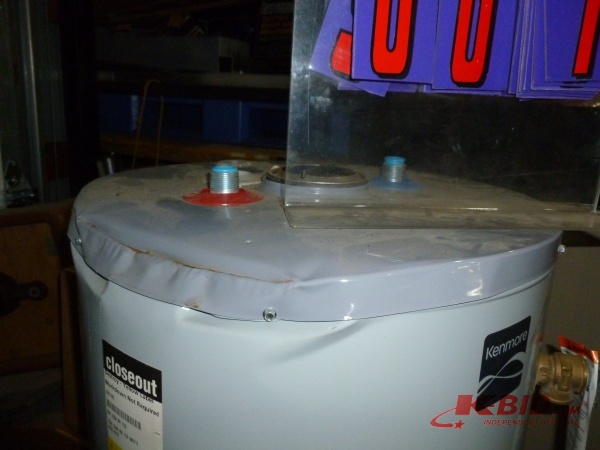 Kenmore natural gas water heater