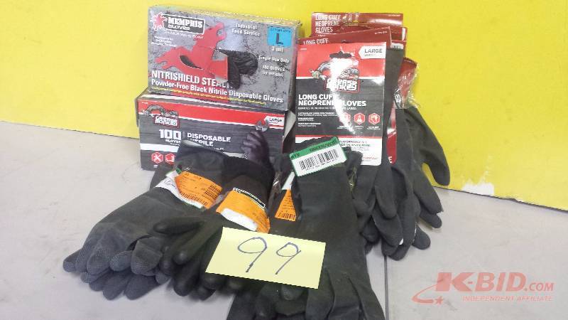 Lot of Neoprenenitrile Gloves