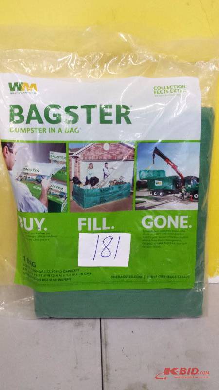 Bagster Dumpster in a BAg