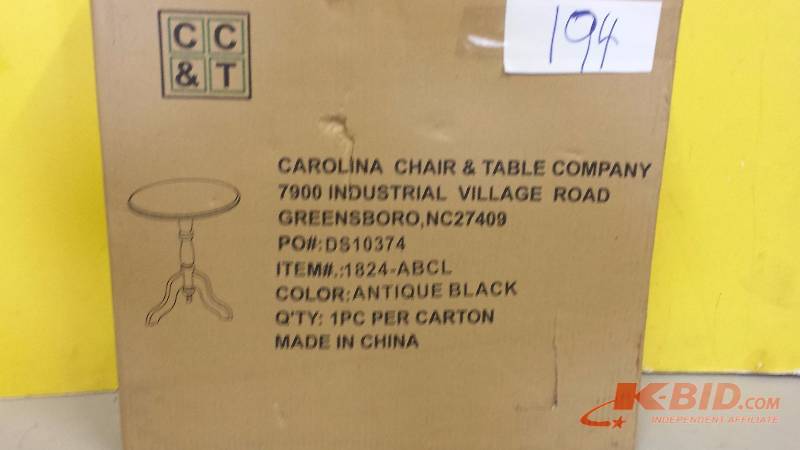 Carolina  Chair Ben Clock Face Accent Table