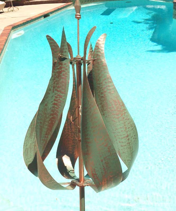 Hampton Bay 75 in Windmill Green Spinner