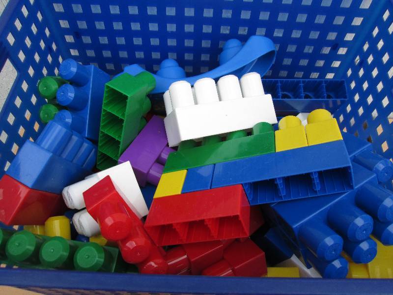 Basket of Legos...